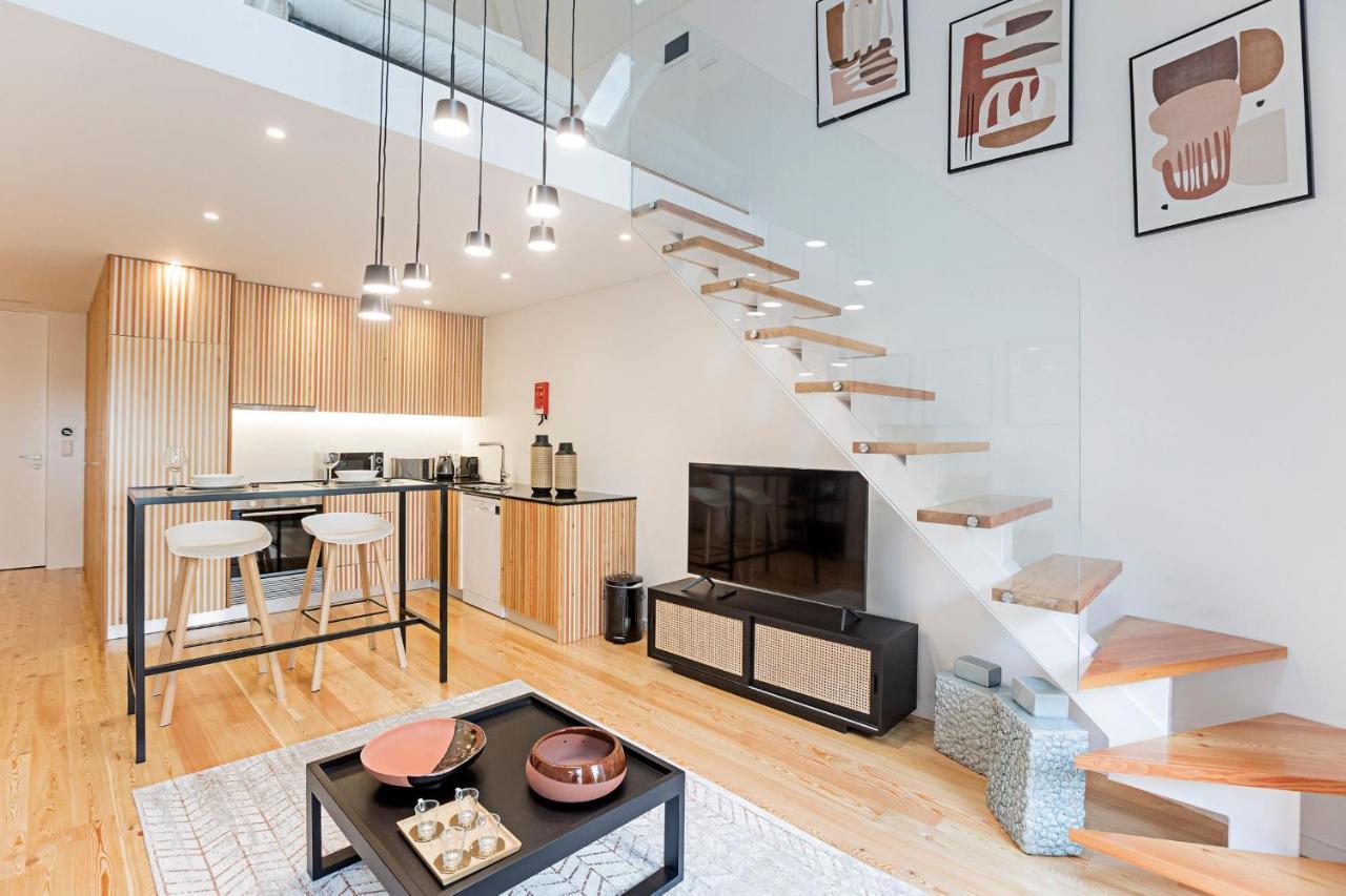 Studio Duplex W Ac Near River Front By Lovelystay OOporto Exteriör bild