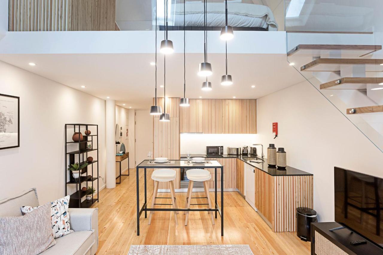 Studio Duplex W Ac Near River Front By Lovelystay OOporto Exteriör bild